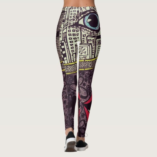 LuckyPen Art Leggings (Achterkant)