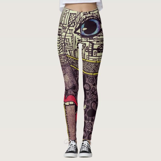 LuckyPen Art Leggings (Voorkant)