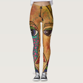 LuckyPen Art Leggings