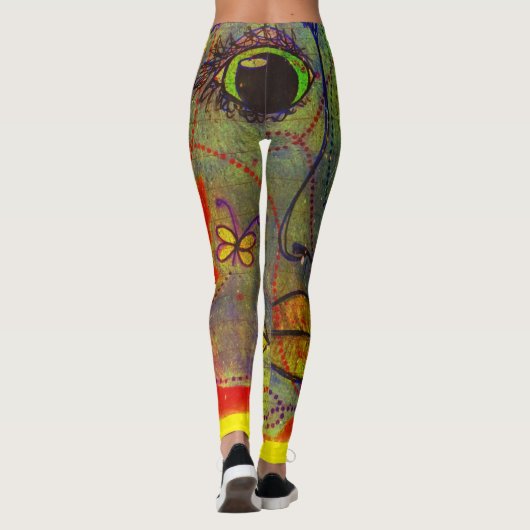 LuckyPen Art Leggings (Achterkant)