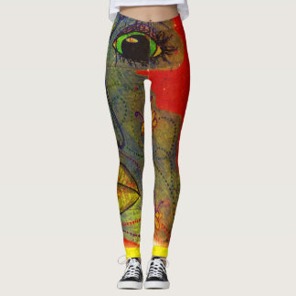 LuckyPen Art Leggings