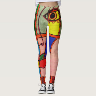 LuckyPen Art Leggings