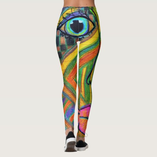 LuckyPen Art Leggings (Achterkant)