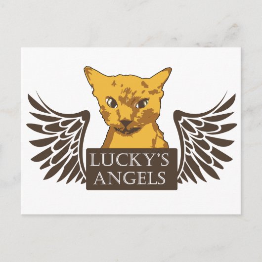 Lucky's Angels Post Card Briefkaart (Voorkant)
