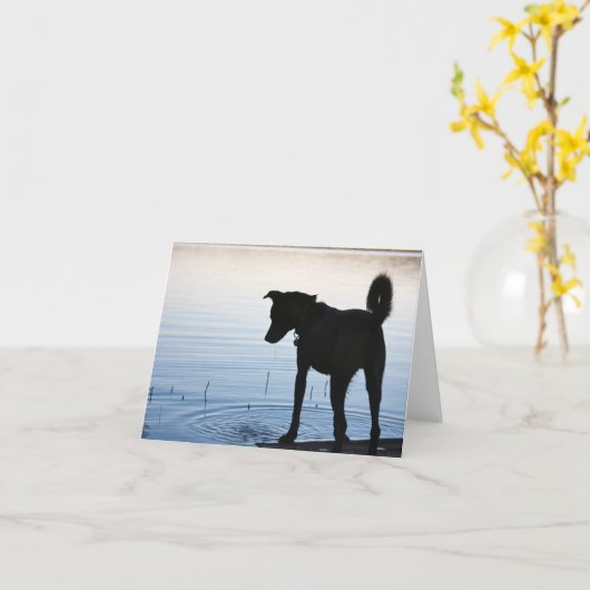 Lucky's Favoriete Spot Note Kaart (Gele Bloem)