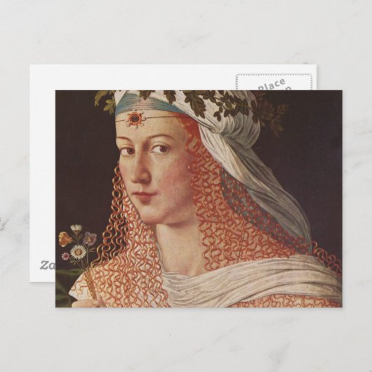 Lucrezia Borgia Briefkaart (Voorkant / Achterkant)