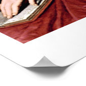 Lucrezia panciatichi portret van Angelo Bronzino Poster (Hoek)