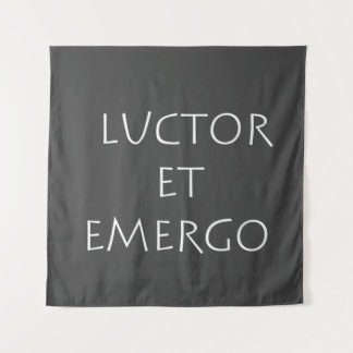 Luctor et emergo wandkleed
