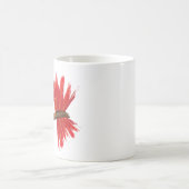 "Lucy" 11 oz witte koffie mok (Center)