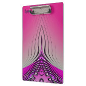 LUCY ~ 3D! ~ Roze Paars en zwart origineel ~ ~ Klembord (Links)