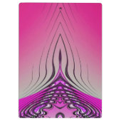 LUCY ~ 3D! ~ Roze Paars en zwart origineel ~ ~ Klembord (Achterkant)