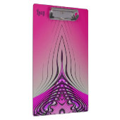 LUCY ~ 3D! ~ Roze Paars en zwart origineel ~ ~ Klembord (Rechts)