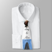 Lucy & Adam Wedding Stropdas v2 (Gebonden)