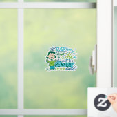 Lucy "Als iedereen naar mij luisterde..." Raamsticker (Huis)