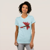 Lucy - Bella Canvas damesT-shirt T-shirt (Voorkant volledig)
