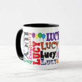 Lucy Coffee Mok (Voorkant links)