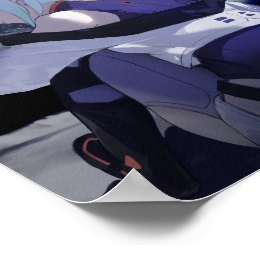 Lucy Cyberpunk Edgerunners Moon Poster (Hoek)