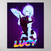 Lucy Cyberpunk Edgerunners Poster (Voorkant)