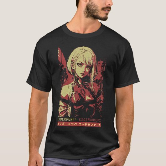 Lucy Cyberpunk T-shirt (Voorkant)