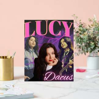 Lucy Dacus Boy Genius Vintage Shirt | Bootleg Fans Acryl Bord