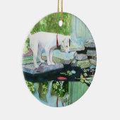 Lucy de Jack Russell Terrier Keramisch Ornament (Rechts)