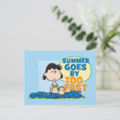 Lucy - De zomer gaat te snel Briefkaart (Staand voorkant)
