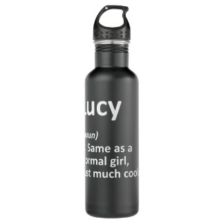 LUCY Definition Persoonlijke naam Funny Birthday G Waterfles