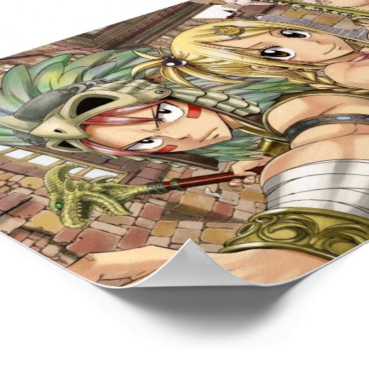 Lucy Fairy tail Poster (Hoek)