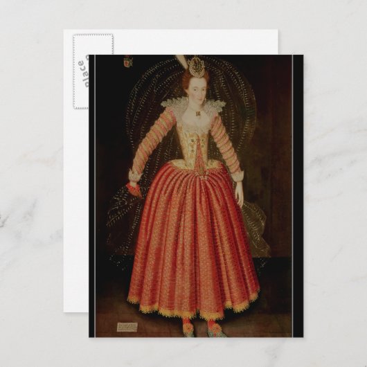 Lucy Harrington, graafschap Bedford Briefkaart (Voorkant / Achterkant)