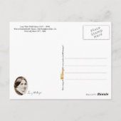 Lucy Hayes, First Lady of the U.S. Briefkaart (Achterkant)