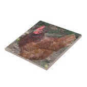 Lucy, het rode hoofd. tegeltje (Zijkant)