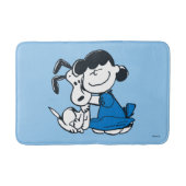 Lucy Hugging Snoopy Badmat (Voorkant)