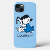 Lucy Hugging Snoopy Case-Mate iPhone Case (Achterkant)