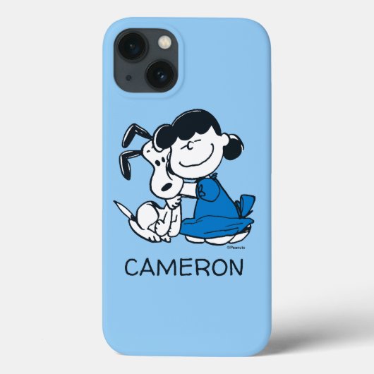 Lucy Hugging Snoopy Case-Mate iPhone Case (Achterkant)
