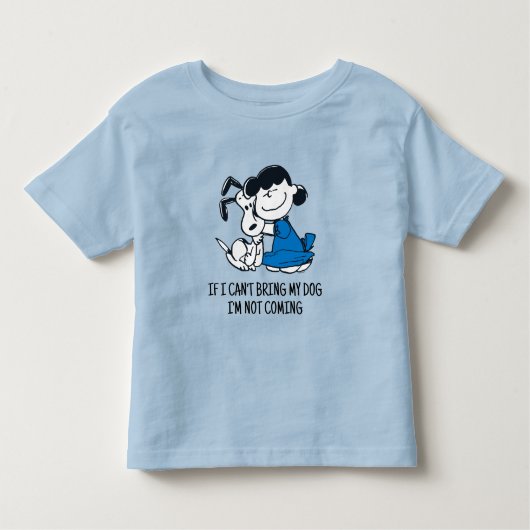 Lucy Hugging Snoopy Kinder Shirts (Voorkant)