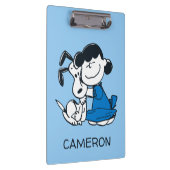 Lucy Hugging Snoopy Klembord (Rechts)