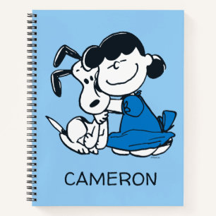 Lucy Hugging Snoopy Notitieboek