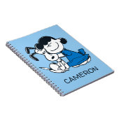 Lucy Hugging Snoopy Notitieboek (Rechterzijde)