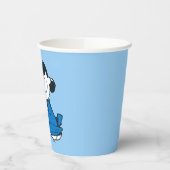 Lucy Hugging Snoopy Papieren Bekers (Links)