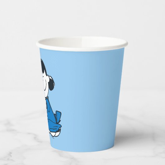 Lucy Hugging Snoopy Papieren Bekers (Links)