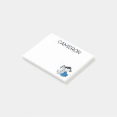 Lucy Hugging Snoopy Post-it® Notes (Schuin)