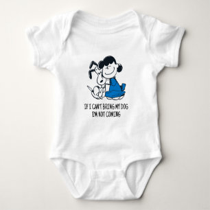 Lucy Hugging Snoopy Romper