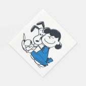 Lucy Hugging Snoopy Servet (Hoek)
