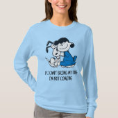 Lucy Hugging Snoopy T-shirt (Voorkant)