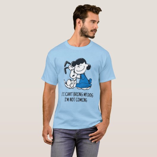 Lucy Hugging Snoopy T-shirt (Voorkant volledig)