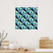 Lucy in de lucht met diamanten.... poster (Keuken)