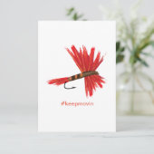 Lucy Keepmovin Flat Card Kaart (Staand voorkant)