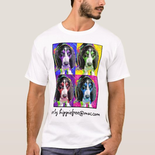 Lucy, kunst door hippiefree@mac.com t-shirt (Voorkant)