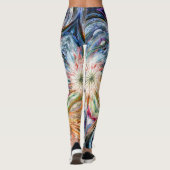 Lucy Leggings #017 - Unieke Art-Leggings (Achterkant)