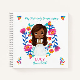 LUCY libro de firmas Primera Comunión Notitieboek